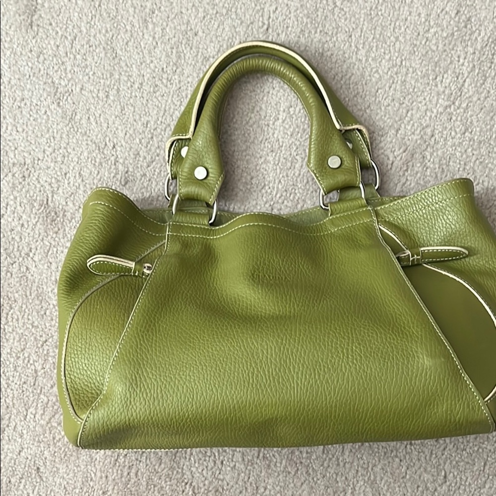 Green Leather Handbag